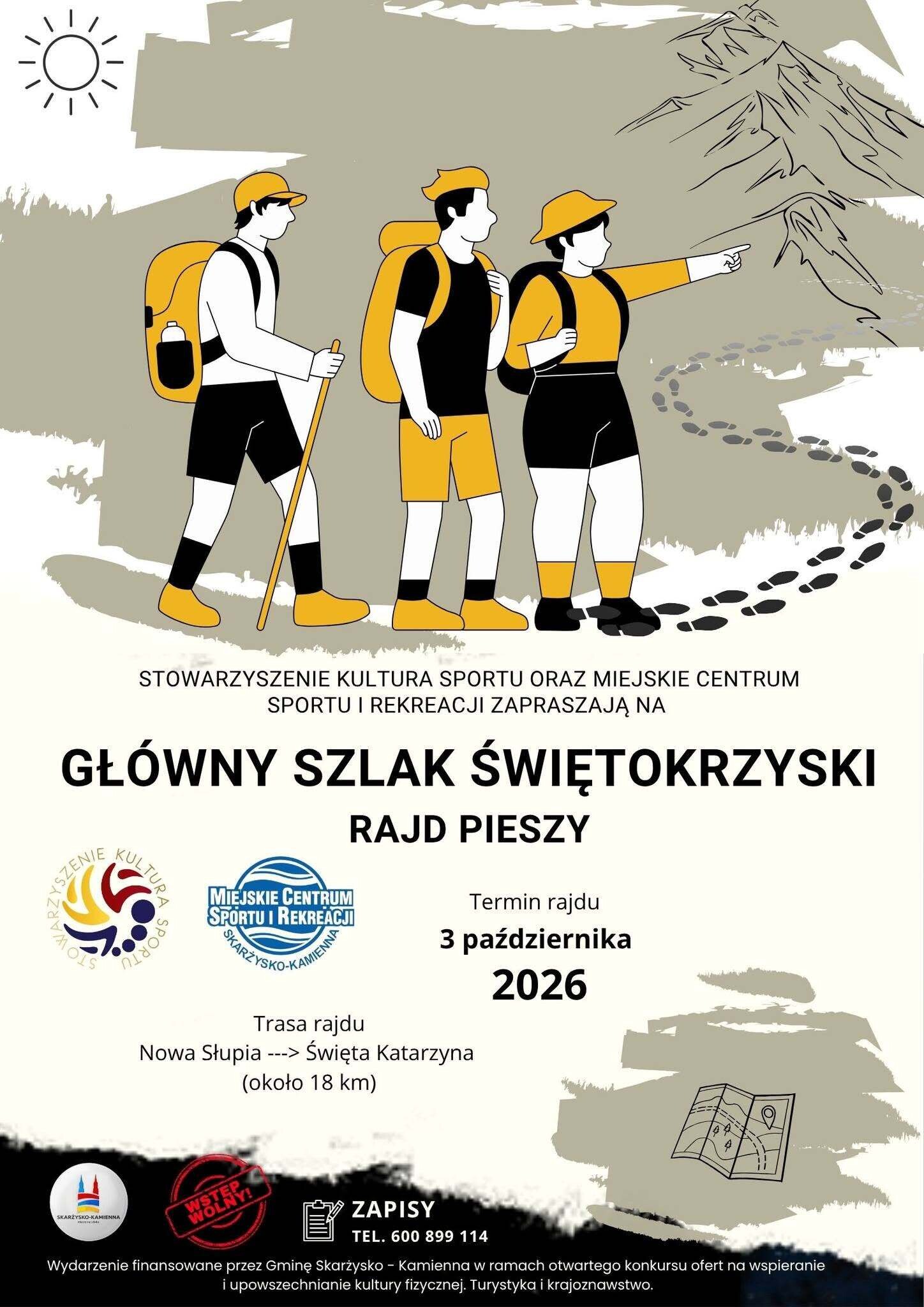 03.10 Rajd Pieszy - Główny Szlak Świętokrzyski 