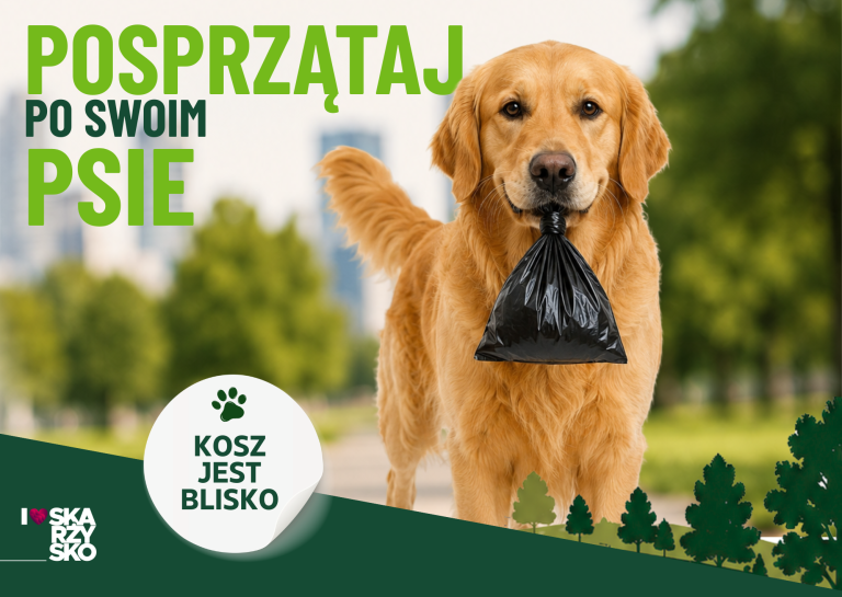Ponownie rusza akcja „Posprzątaj po swoim psie”. Zapraszamy po odbiór woreczków