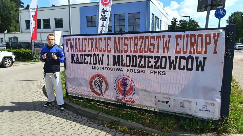 Dominik Potępa ze Skarżyskiego Klubu Sportów Walki mistrzem Polski w Karate-Kyokushin