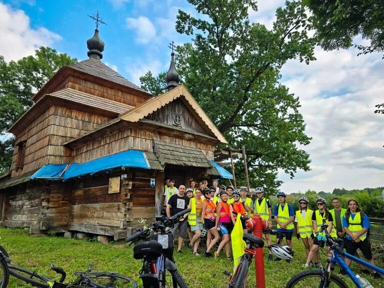 Grupa ze Skarżyska wróciła z rowerowej wyprawy szlakiem Green Velo!