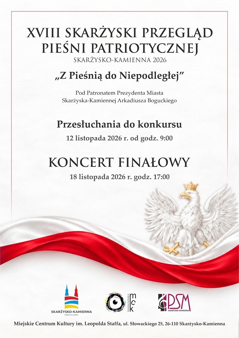 XVIII Skarżyski Przegląd Pieśni Patriotycznej  
