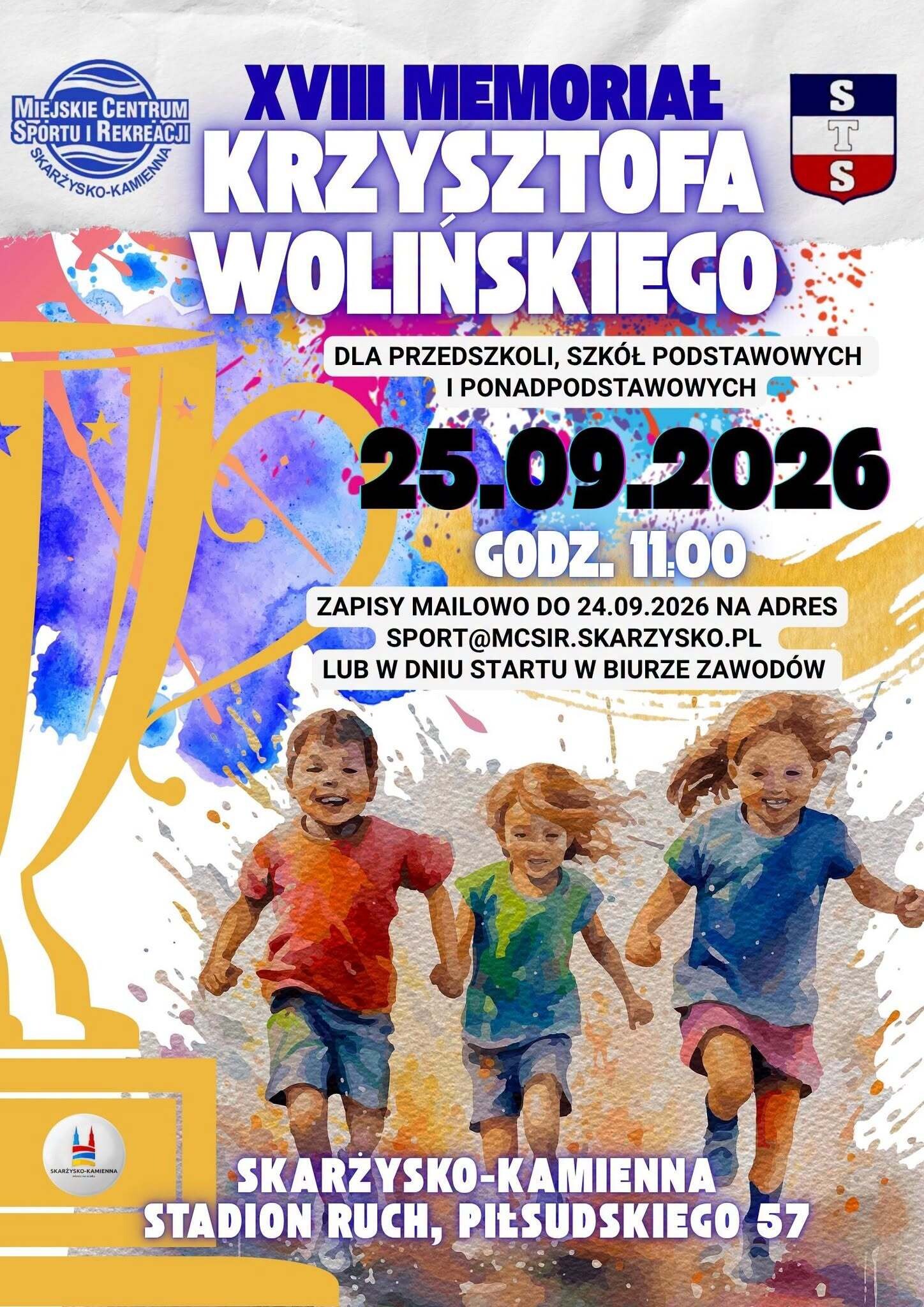 25.09 XVIII Memoriał im. K.Wolińskiego